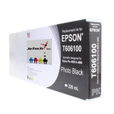 InXave Epson T606100 Compatible Photo Black 220ml Ink Cartridges