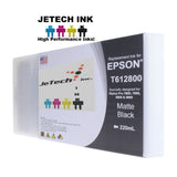 InXave Epson T612800 220ml ink cartridge ultrachrome k3 Matte Black jetechink
