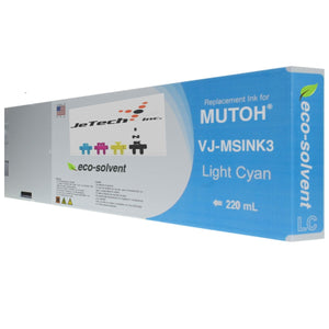 InXave Mutoh VJ-MSINK3A 220ml Light Cyan