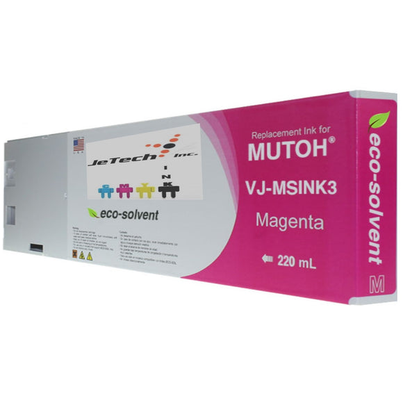 InXave Mutoh VJ-MSINK3A 220ml Magenta