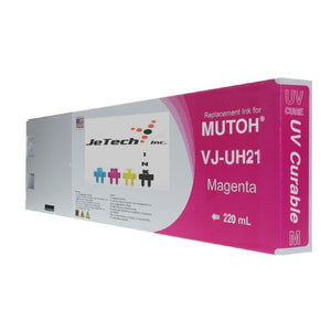 InXave Mutoh VJ-LUH1-BK UV LED 220ml ink cartridge Magenta