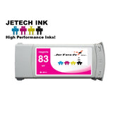 InXave HP83 compatible UV ink cartridge C4942a Magenta Jetechink