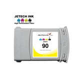 InXave HP90 C5065A 400ml compatible ink cartridge Yellow Jetechink